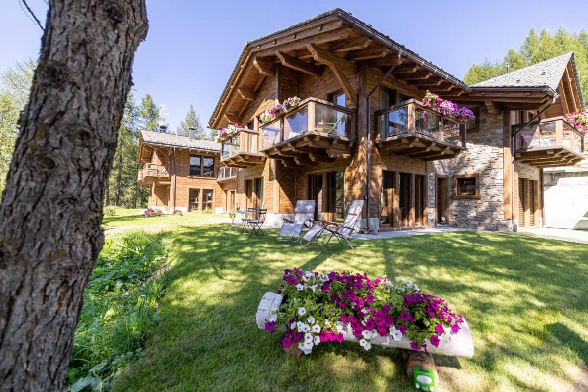 Chalet Imbosc'Che - 5 Beautiful Rooms In Charming B&B リヴィーニョ エクステリア 写真